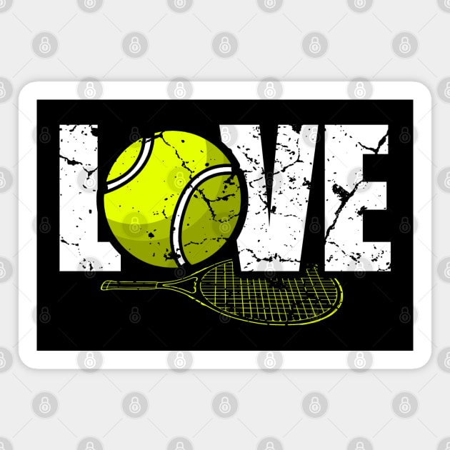 I love Tennis Magnet by Mila46